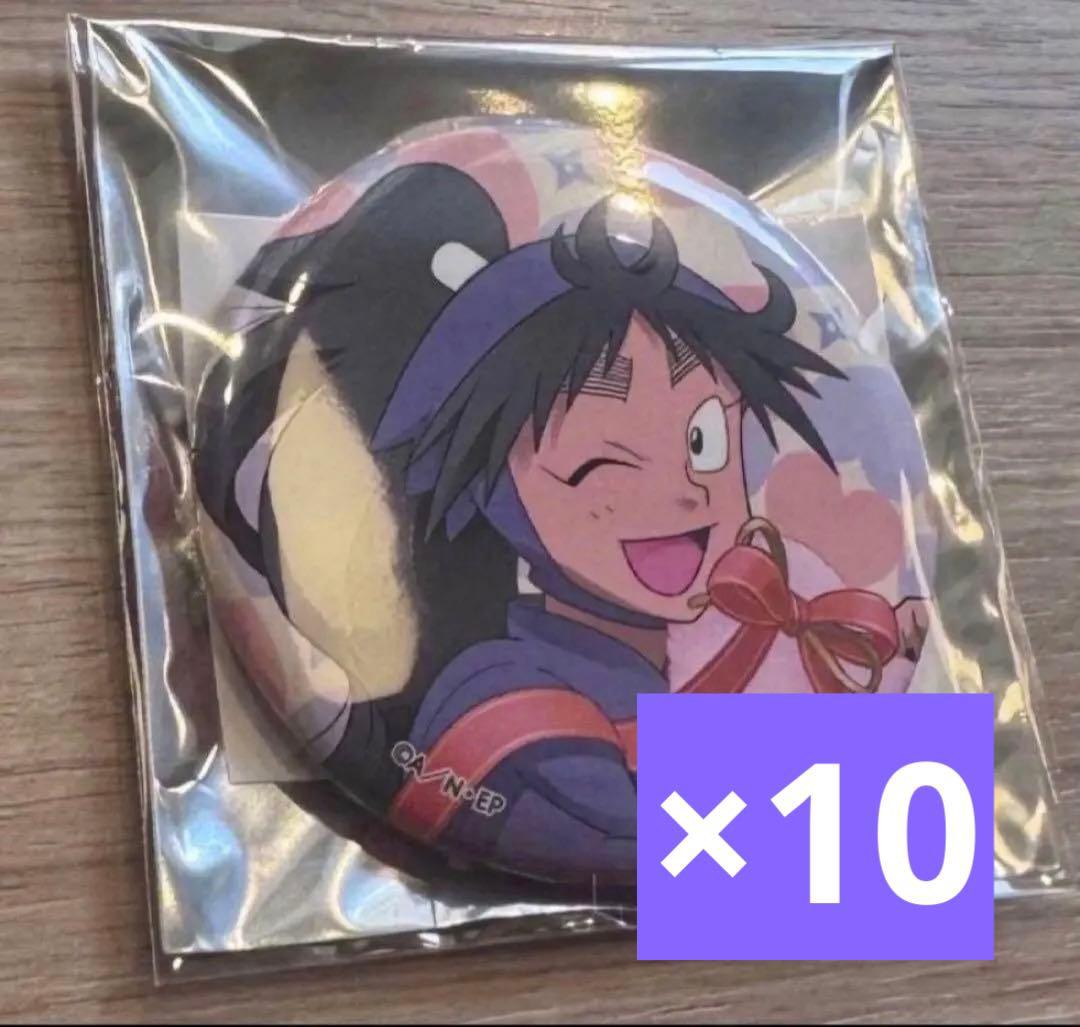 忍たま乱太郎 アニメイトカフェ はぁとふる 缶バッジ 久々知兵助×10