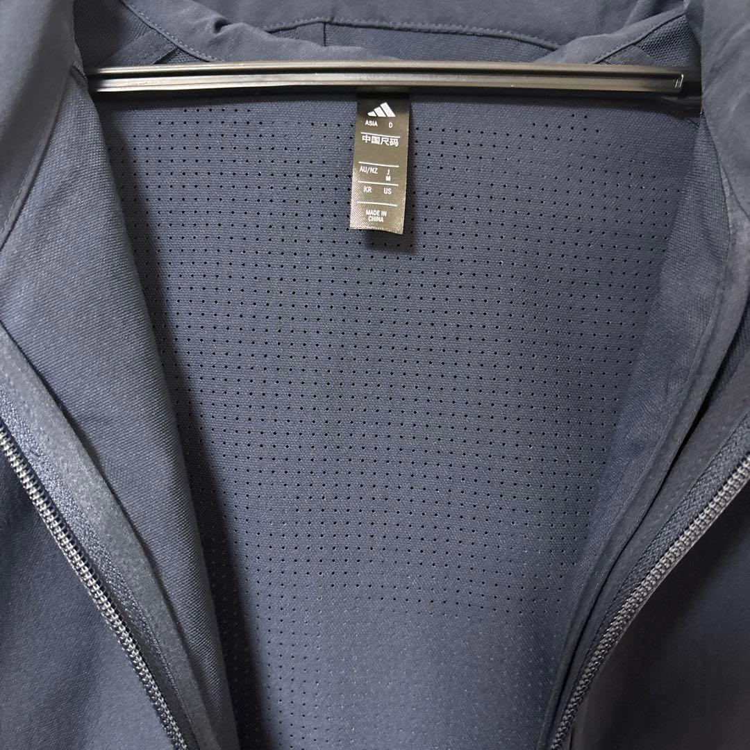 adidas アディダス　フルジップ　パーカー　ジャケット　ウインドブレーカー