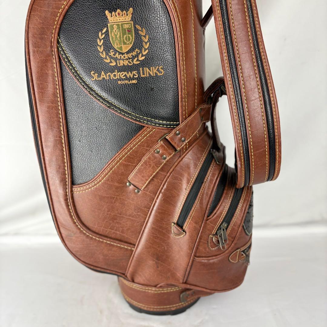 St.Andrews LINKS リンクス キャディバッグ ゴルフバッグ 6分割