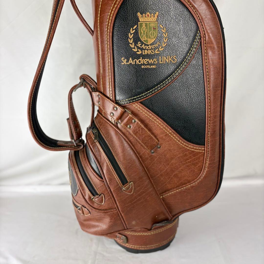 St.Andrews LINKS リンクス キャディバッグ ゴルフバッグ 6分割