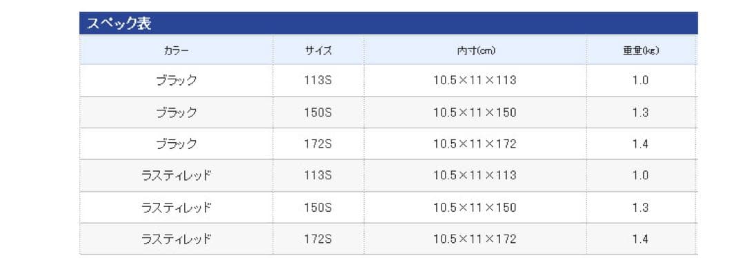 専用　XEFO(ゼフォー)・ロッドケース 172S シマノ