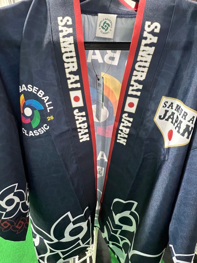 【新品】2026 WBC ハッピ　法被 ネイビー　侍ジャパン