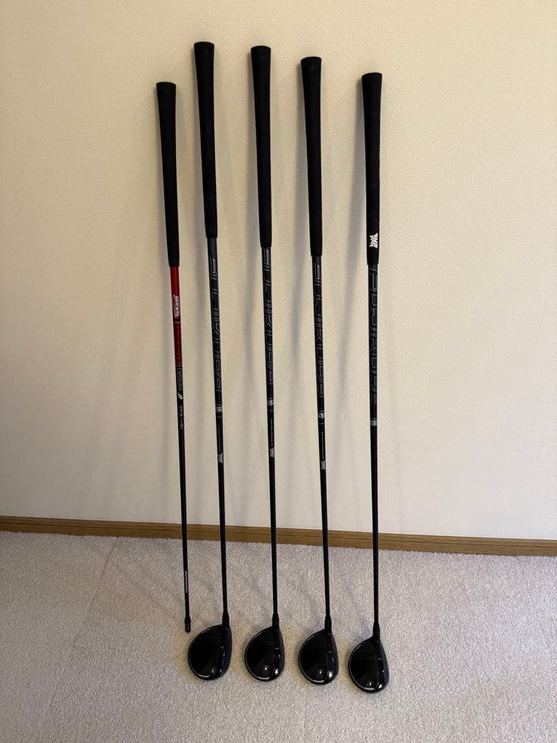 PXG ブラック クラブセット 4本セット