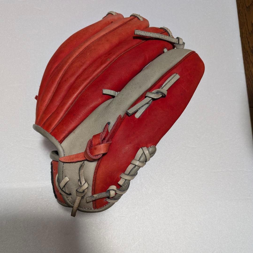 【美品: 左用】Rawlings ボルダーフィールド 一般軟式グローブ