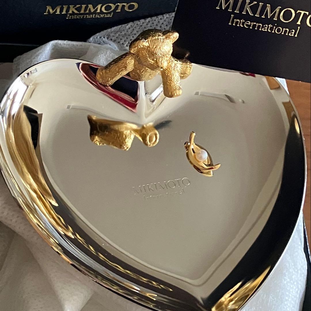 MIKIMOTO ミキモト　ジュエリートレイ　アクセサリートレイ　ベア