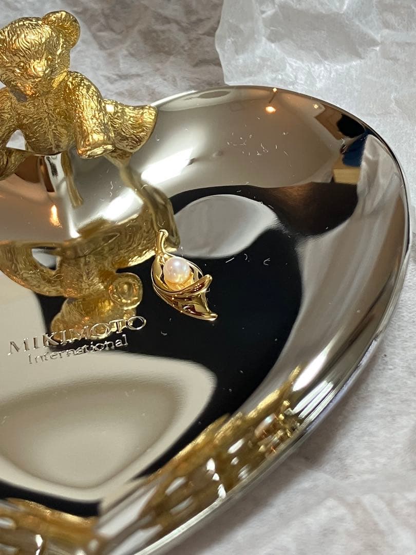 MIKIMOTO ミキモト　ジュエリートレイ　アクセサリートレイ　ベア