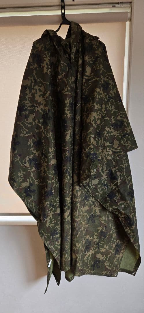自衛隊　ポンチョ　足輪　弾帯　延長　防虫ネット　鉄帽クッション