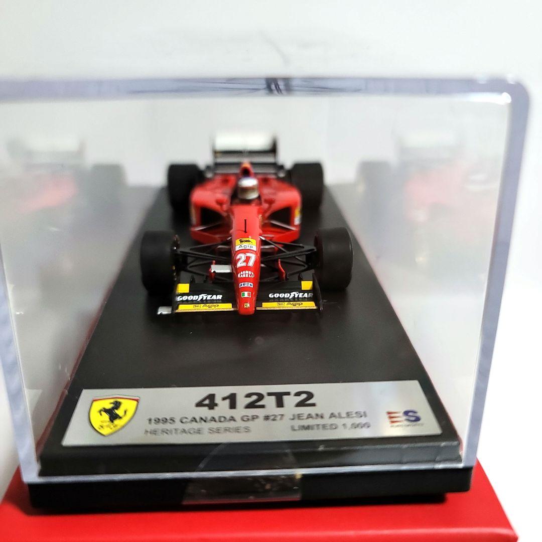 ルックスマート1/43 カナダGP J.アレジサイン入
