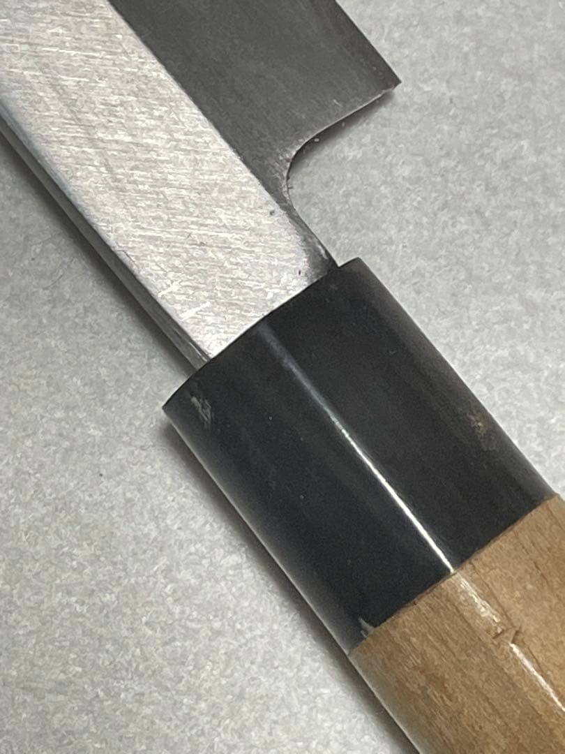 未使用品　柳刄包丁　270㎜　水牛柄　新潟・三条