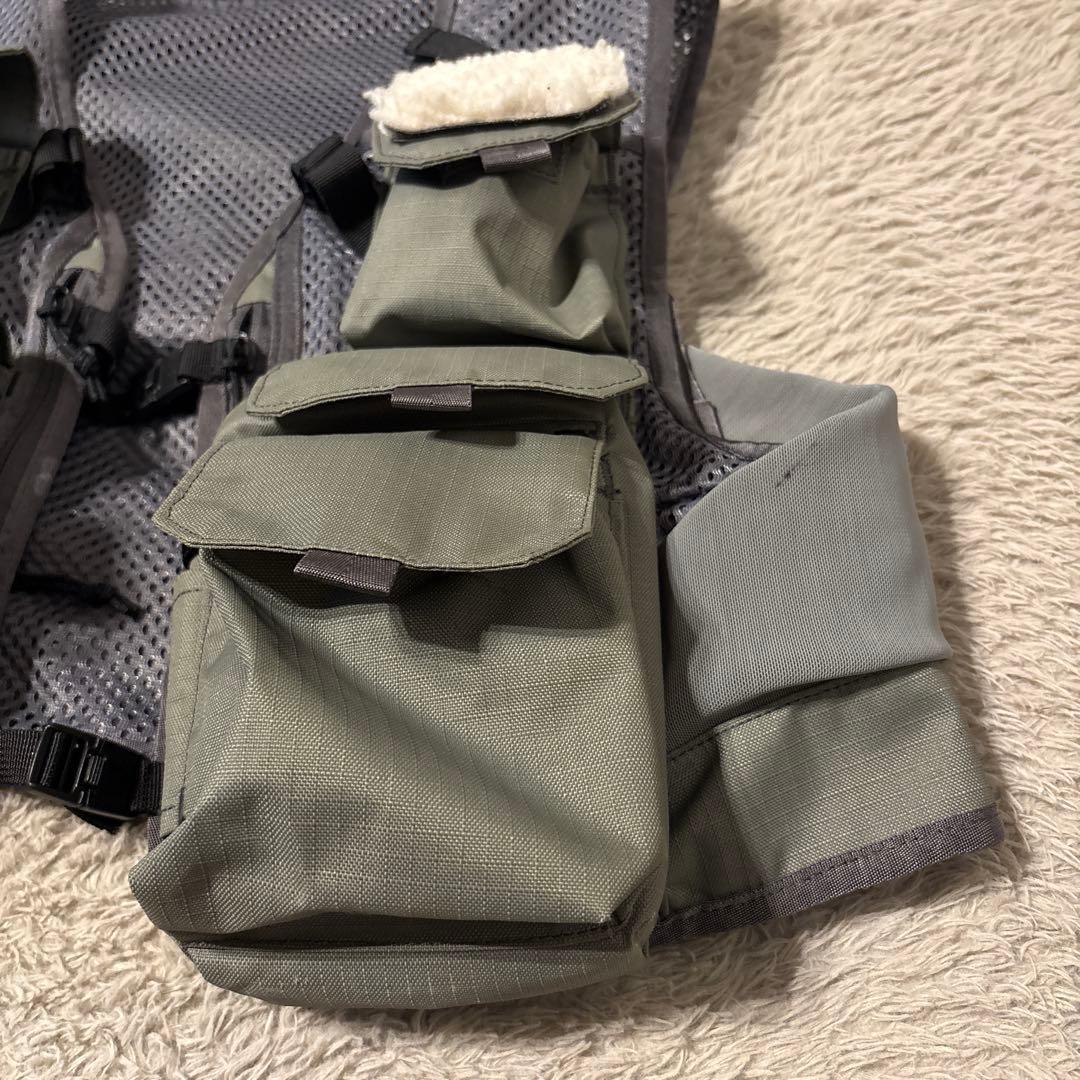 patagonia フィッシングベスト グレー