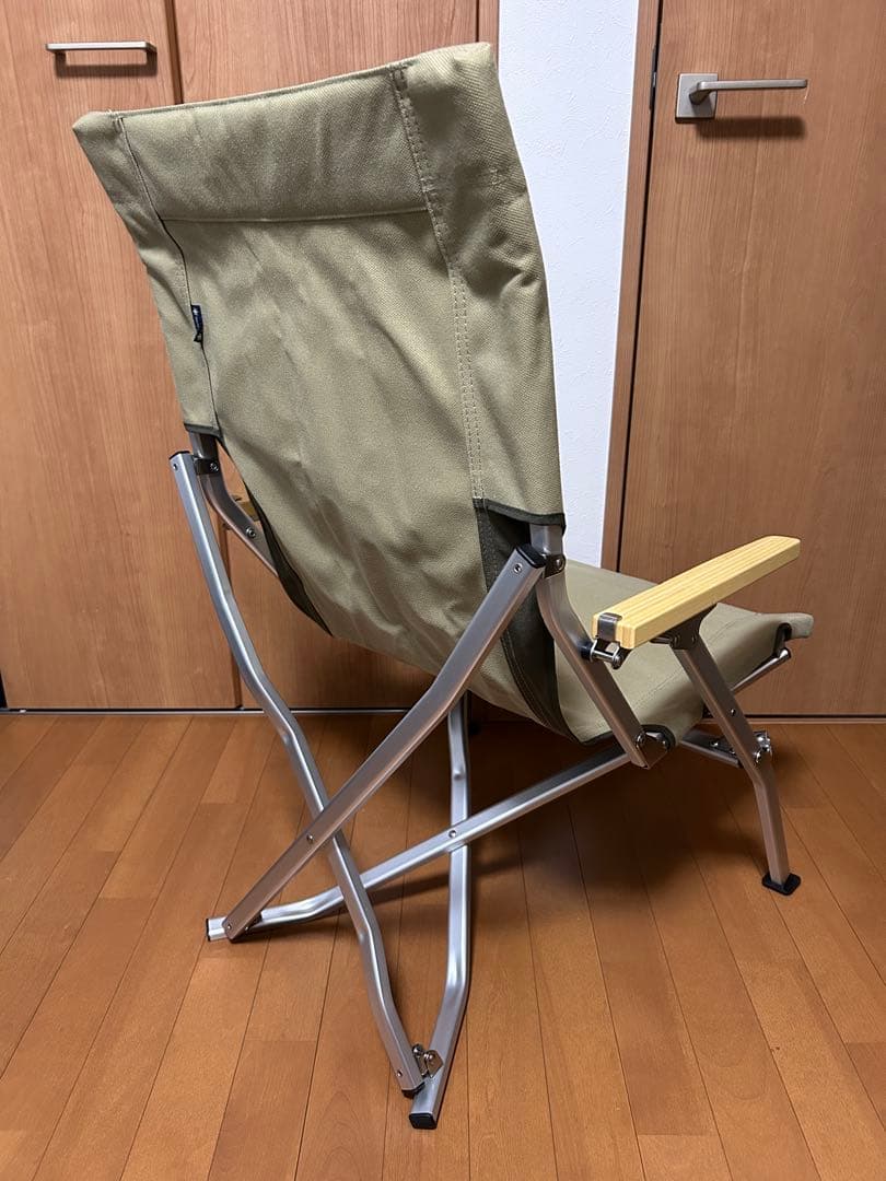 スノーピーク ローチェア30 カーキ チェアカバー付き
