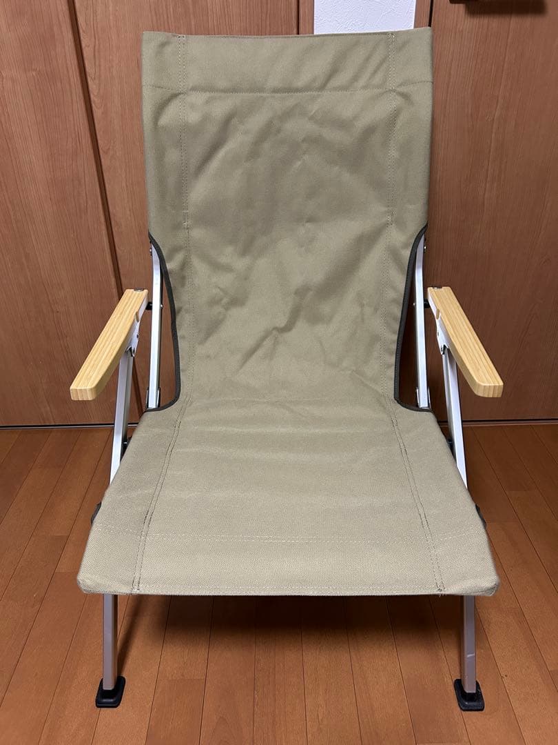 スノーピーク ローチェア30 カーキ チェアカバー付き