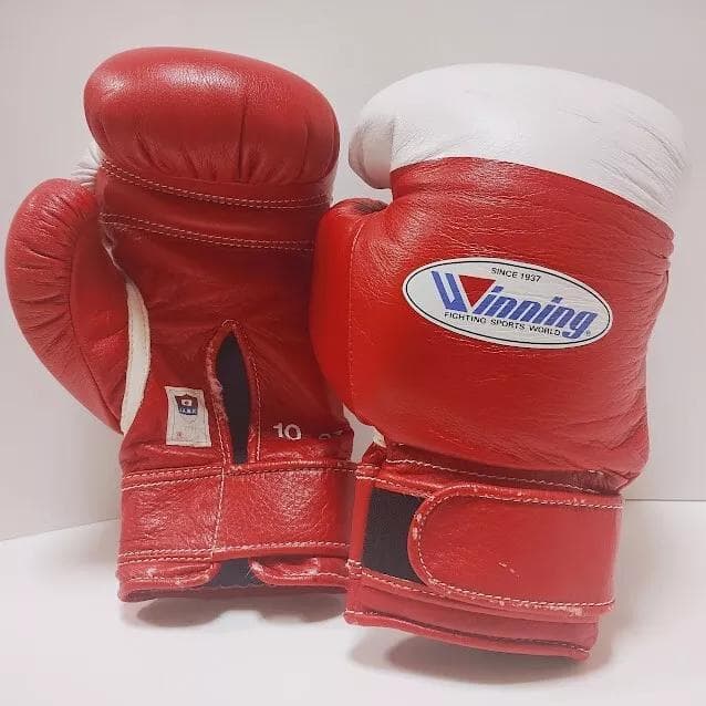 winning ウイニング ボクシンググローブ 10oz 旧アマチュア試合用➁