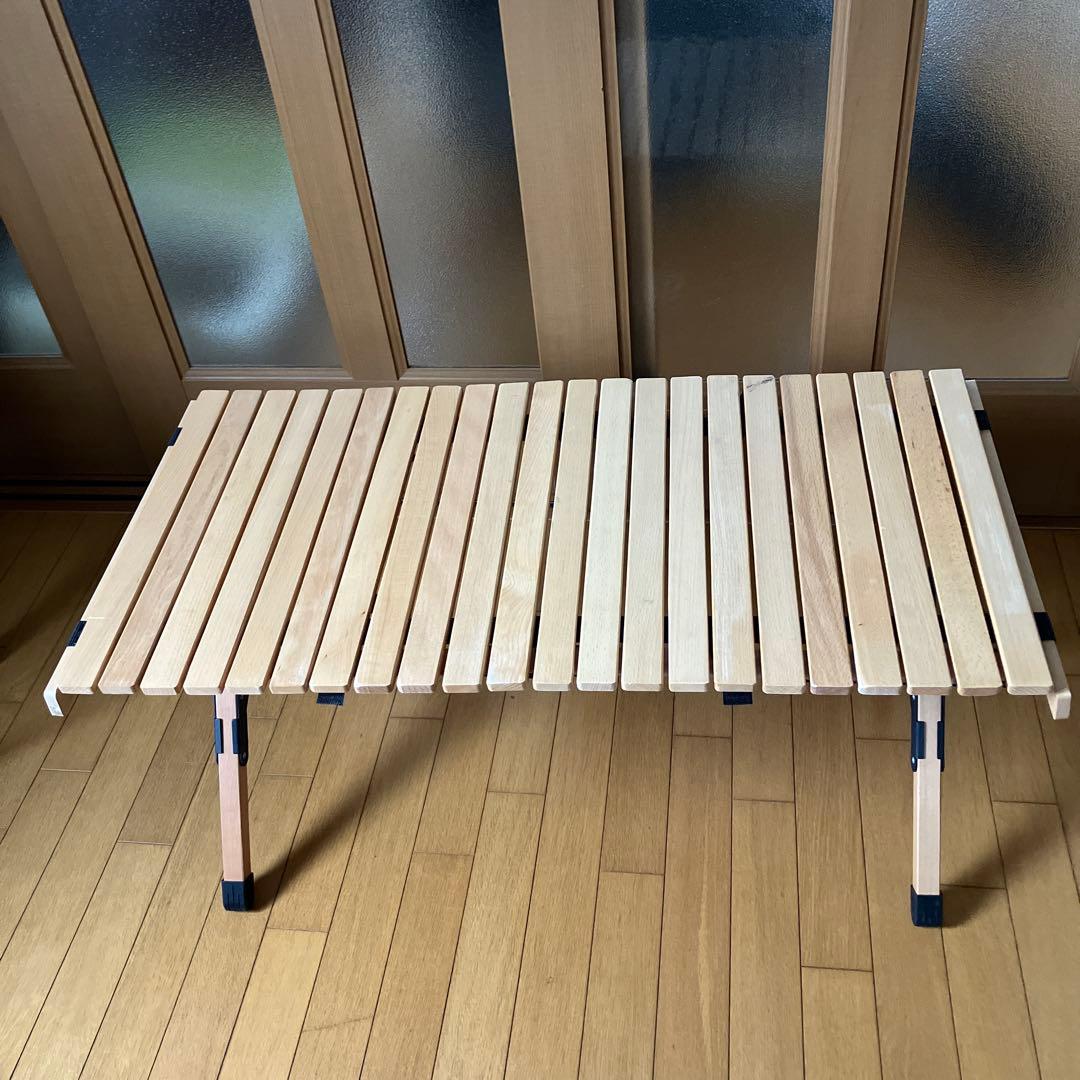 TOMOUNT ロールトップテーブル 木製