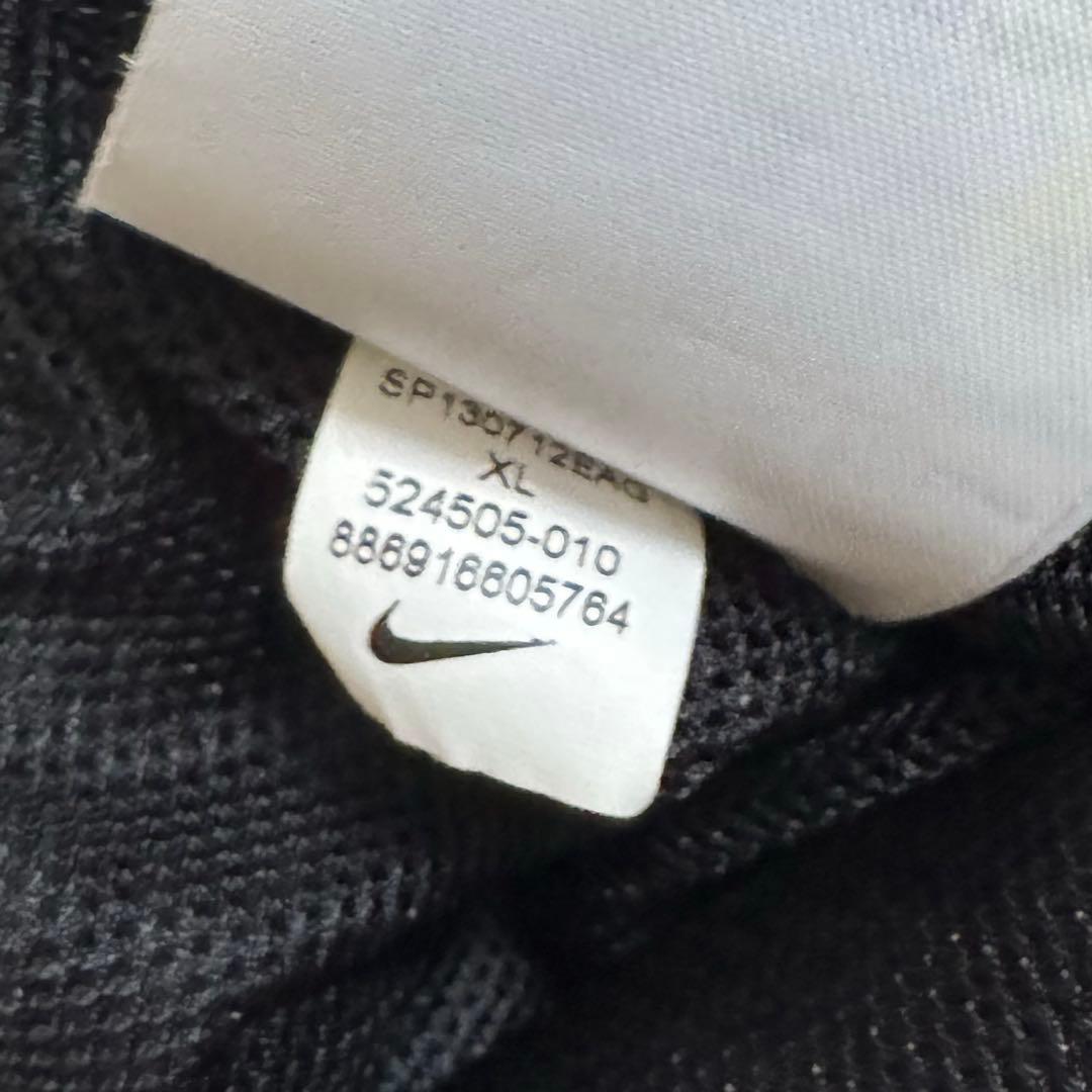 NIKE ナイキ ナイロンパンツ ブラック ゴールド XL