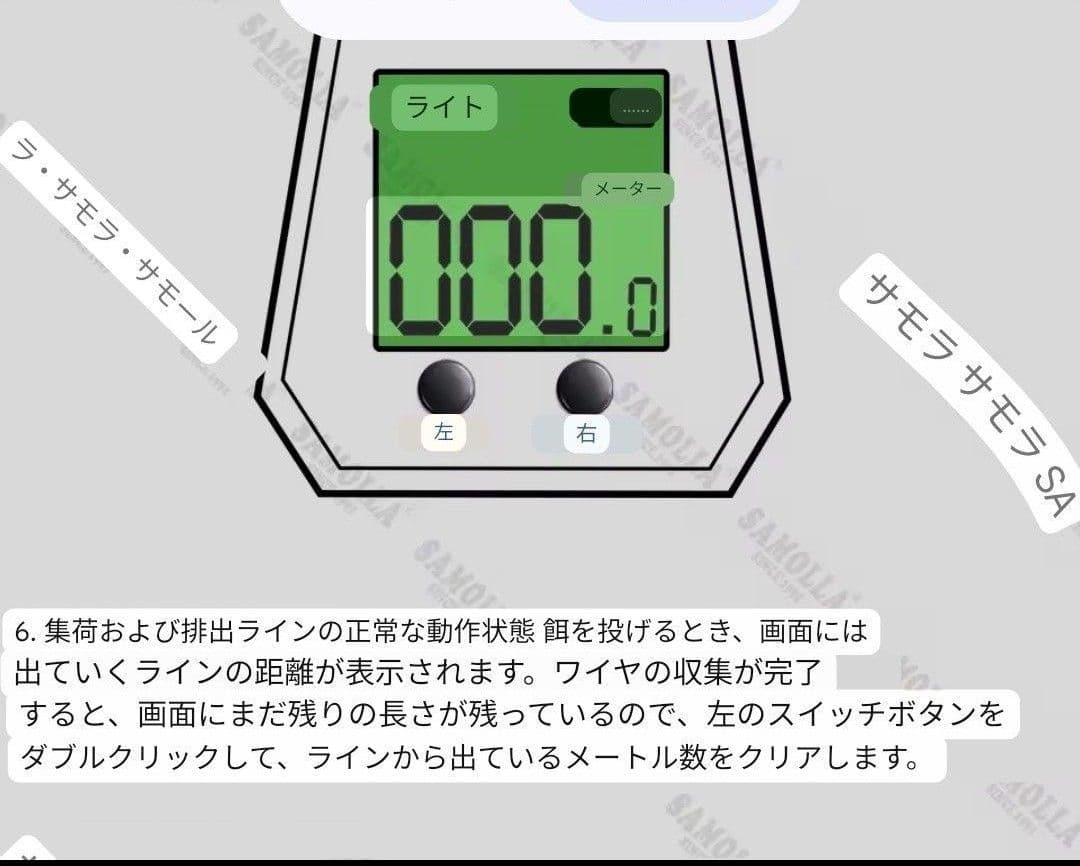 カウンター付きベイトリール　リール　ベイトリール　a70