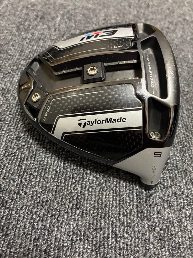 テーラーメイド M3 9° ドライバー用　ヘッドのみ