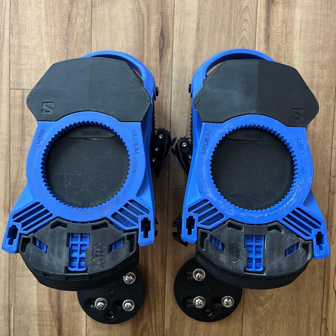 SALOMON スノーボード ビンディング M ブルー