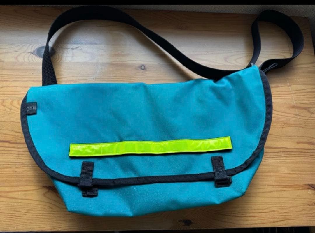 ブルーラグ blue lug メッセンジャーバッグ　ハーフ　ターコイズ