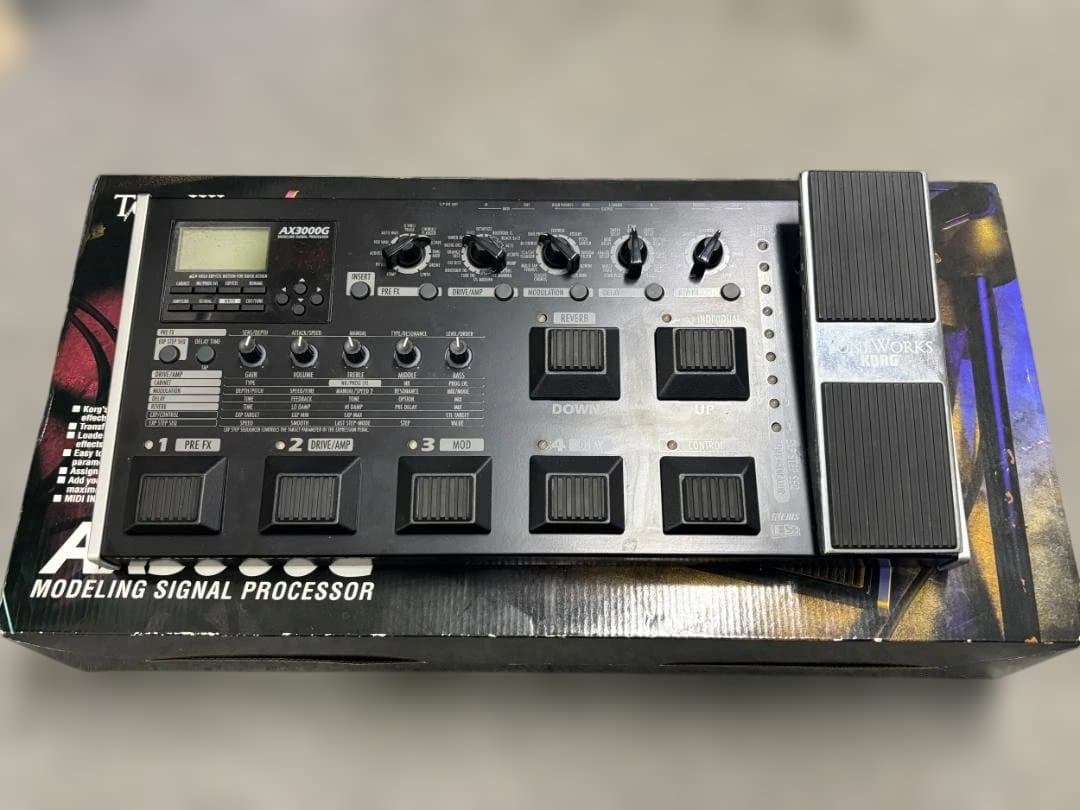 KORG TONEWORKS AX3000G マルチエフェクター 元箱付