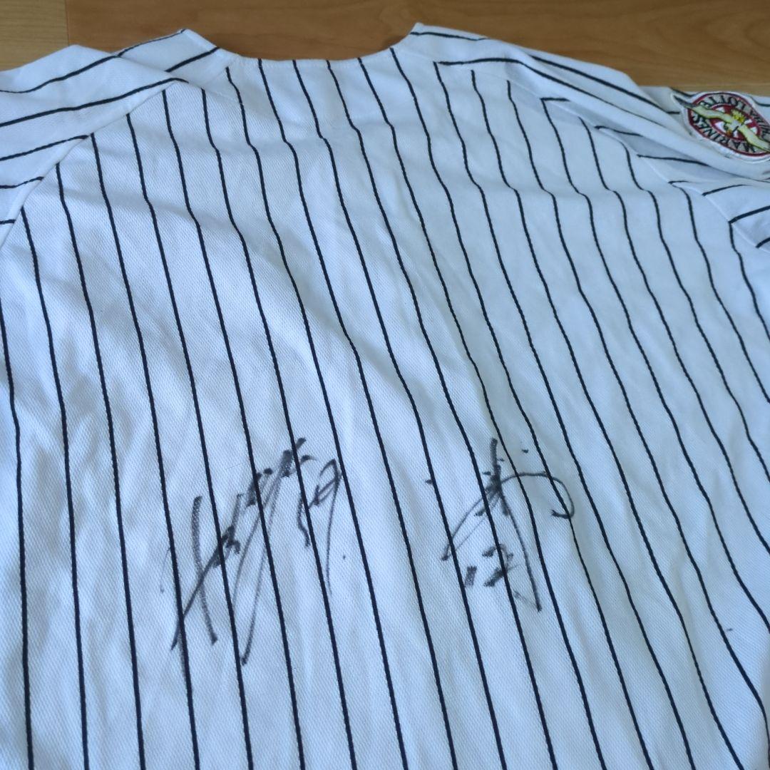 ユニフォーム サイン入り 藤田宗一 細谷圭 2005年 千葉ロッテマリーンズ