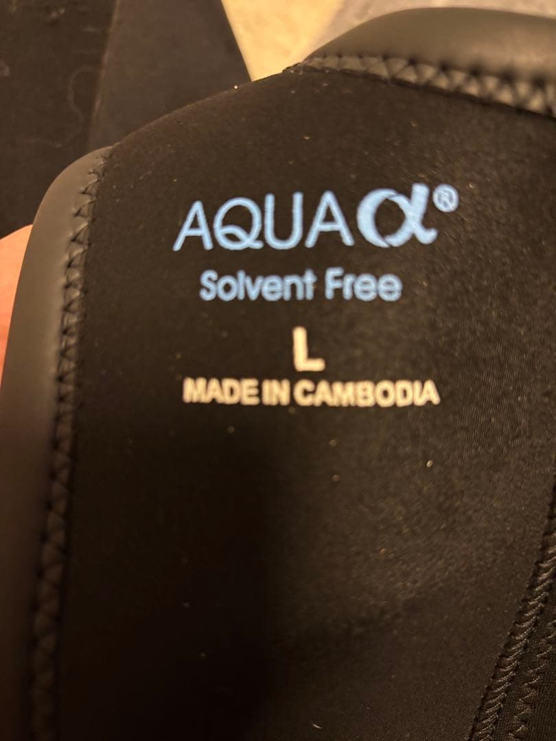 AQUAα Lサイズ ノースリーブ ロングジョンウェットスーツ