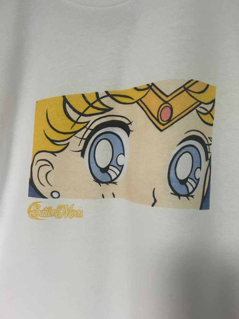 セーラームーン Tシャツ Lサイズ ホワイト