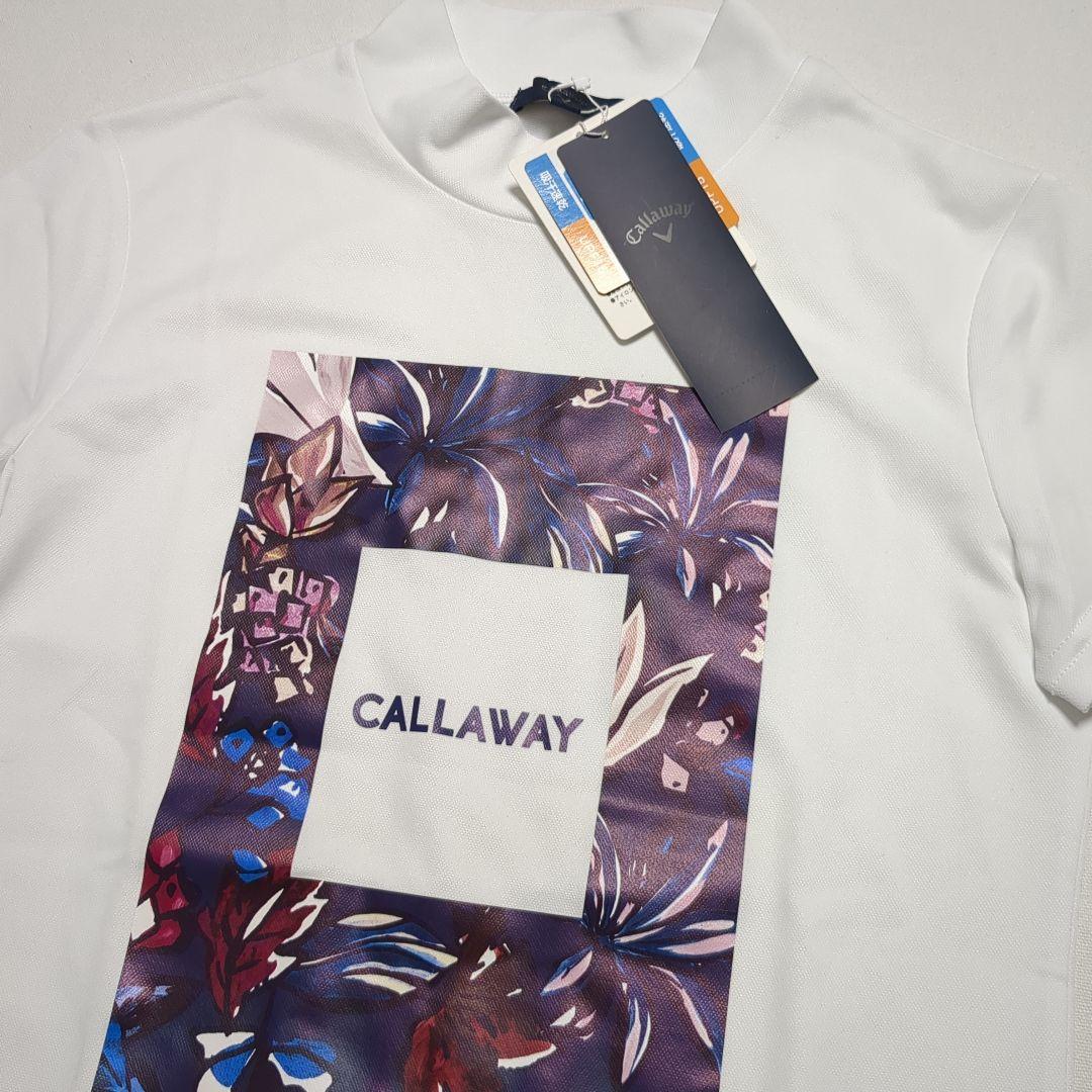 未使用 タグ付き Callaway キャロウェイ モックネック ゴルフシャツ