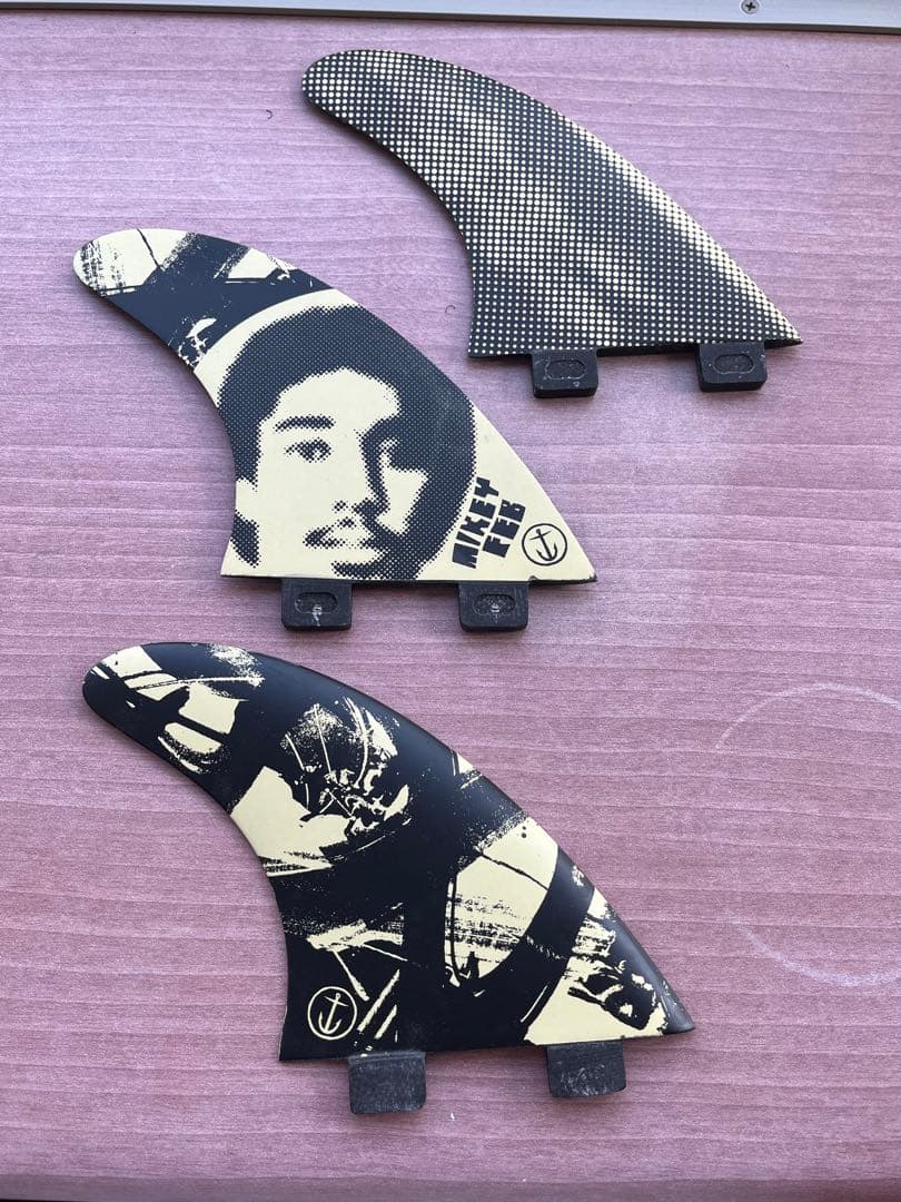 【美品】MikeyFebruary シグネチャーCaptainFin FCS M