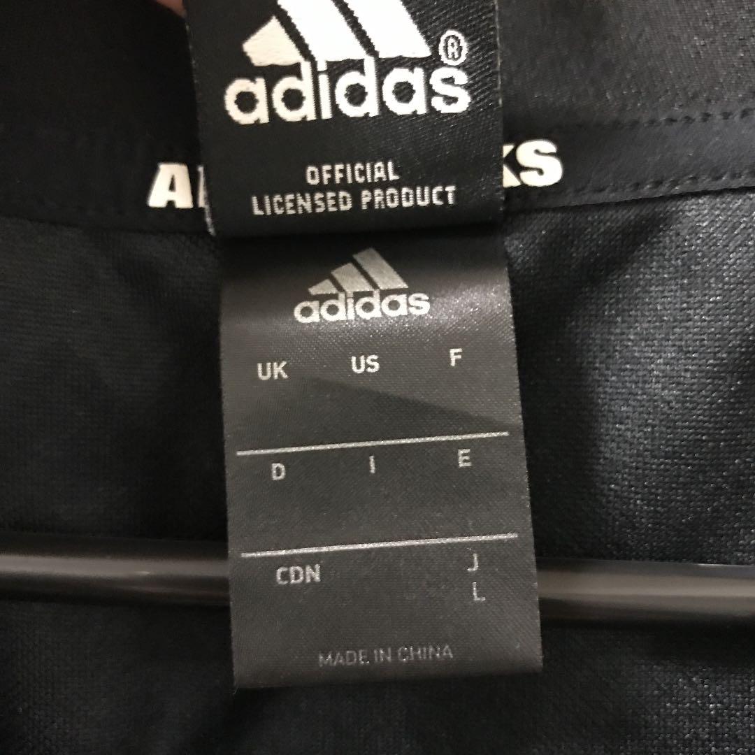 adidas アディダス オールブラックス ユニフォーム L