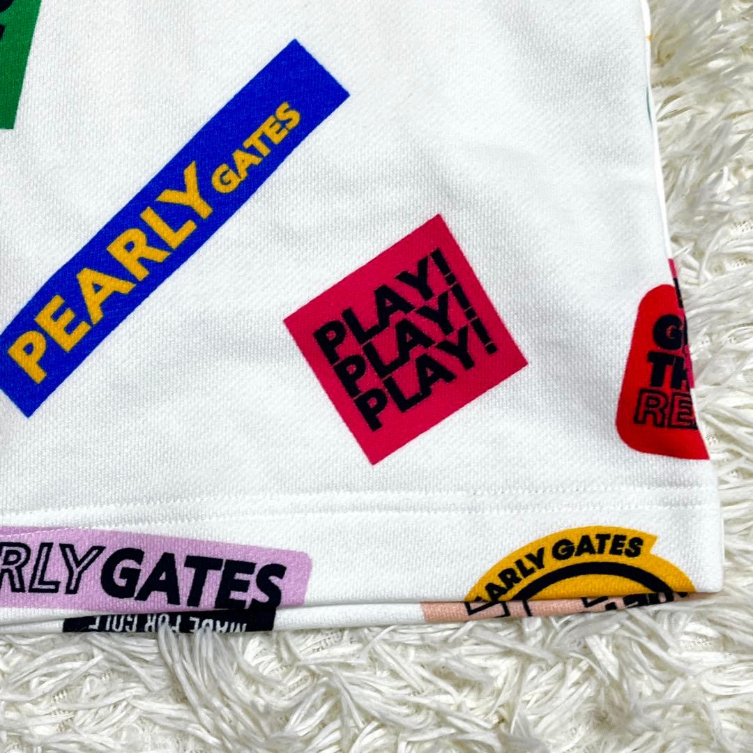 【美品】PEARLY GATES ストレッチミニスカート ゴルフウェア タグ付