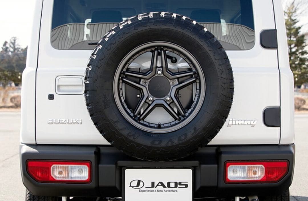 JAOS スペアタイヤブラケット ジムニー JB64 JB74 JC74