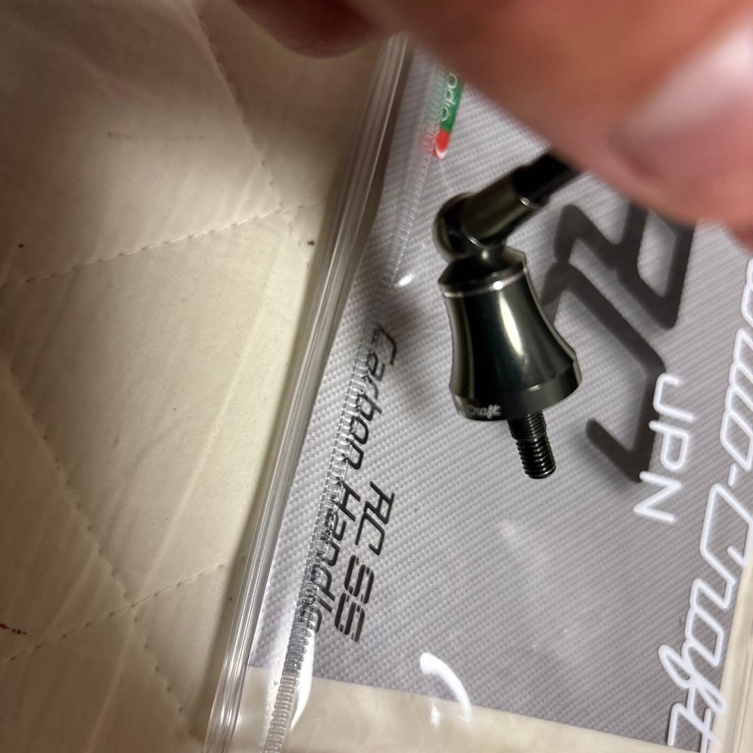 ロデオクラフト　カーボンハンドル40mm ダークオリーブ