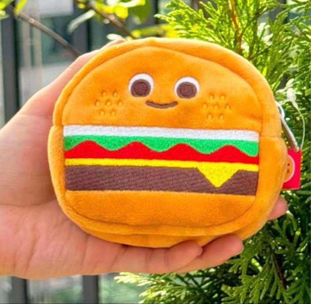 韓国ロッテリア　新品未開封 ハンバーガー&エビバーガー キーポーチ 2個セット