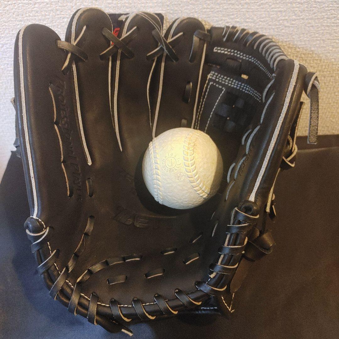 ZETT　ゼット　軟式　少年用　左投げ　投手、内野用