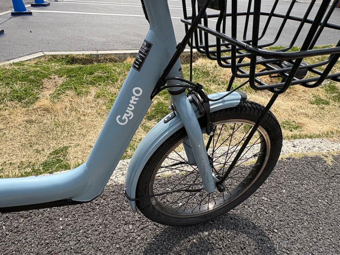 066中古 Panasonic gyutto電動アシスト自転車　16Ah 大阪