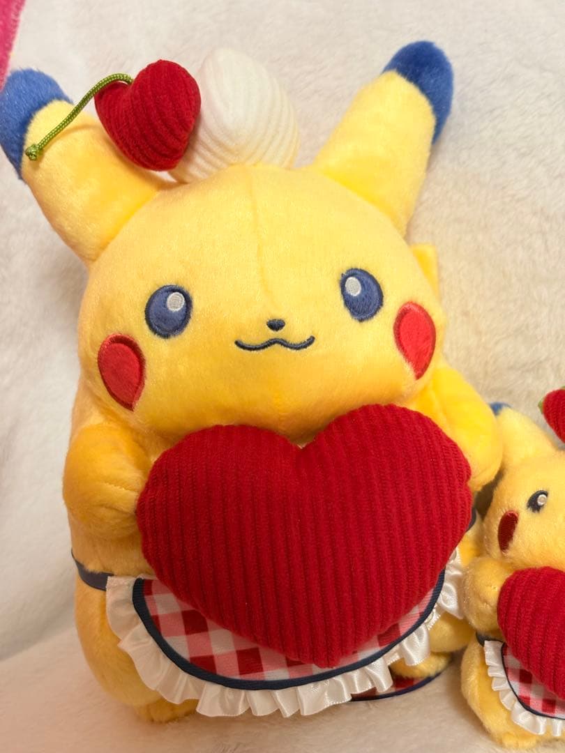 ポケモンセンター　ピカチュウダイナー ぬいぐるみセット
