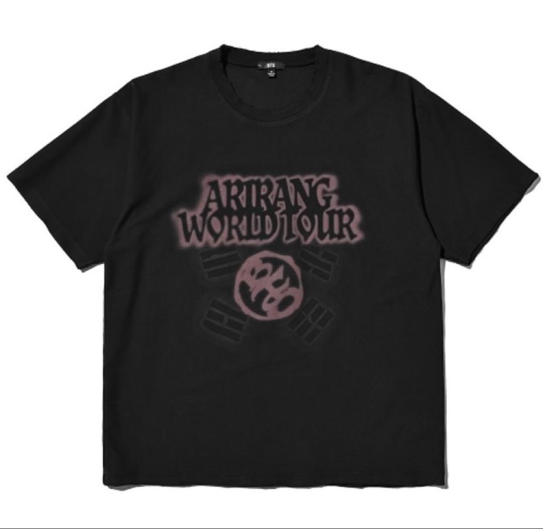 アイドル BTS ARIRANG S/S Tour T-Shirt BLACK L