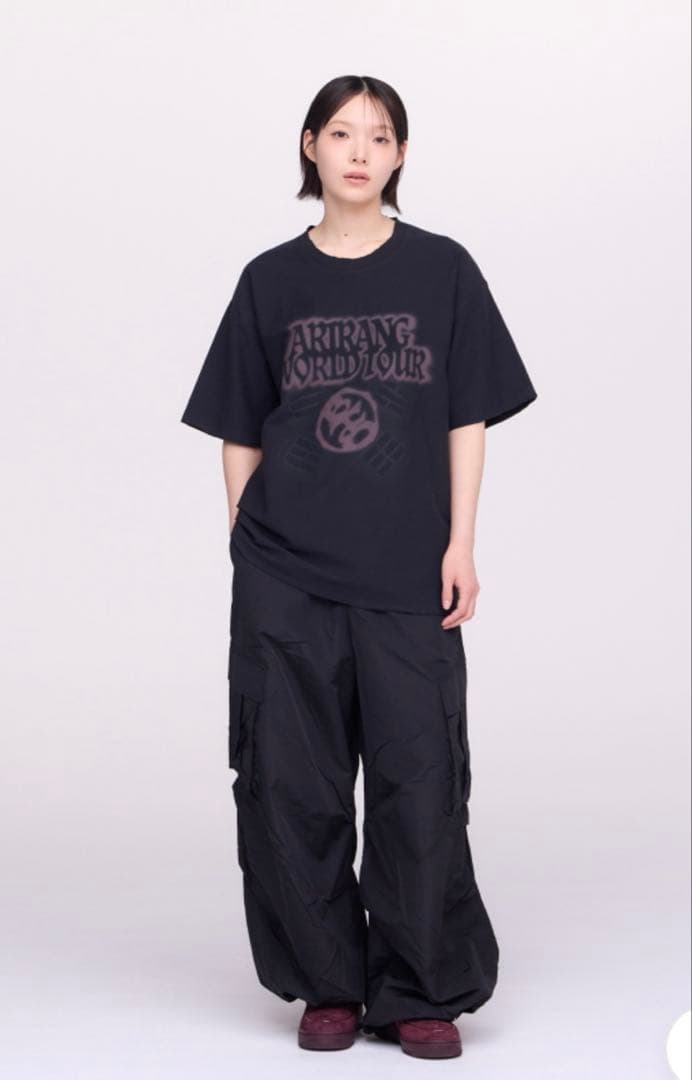 アイドル BTS ARIRANG S/S Tour T-Shirt BLACK L