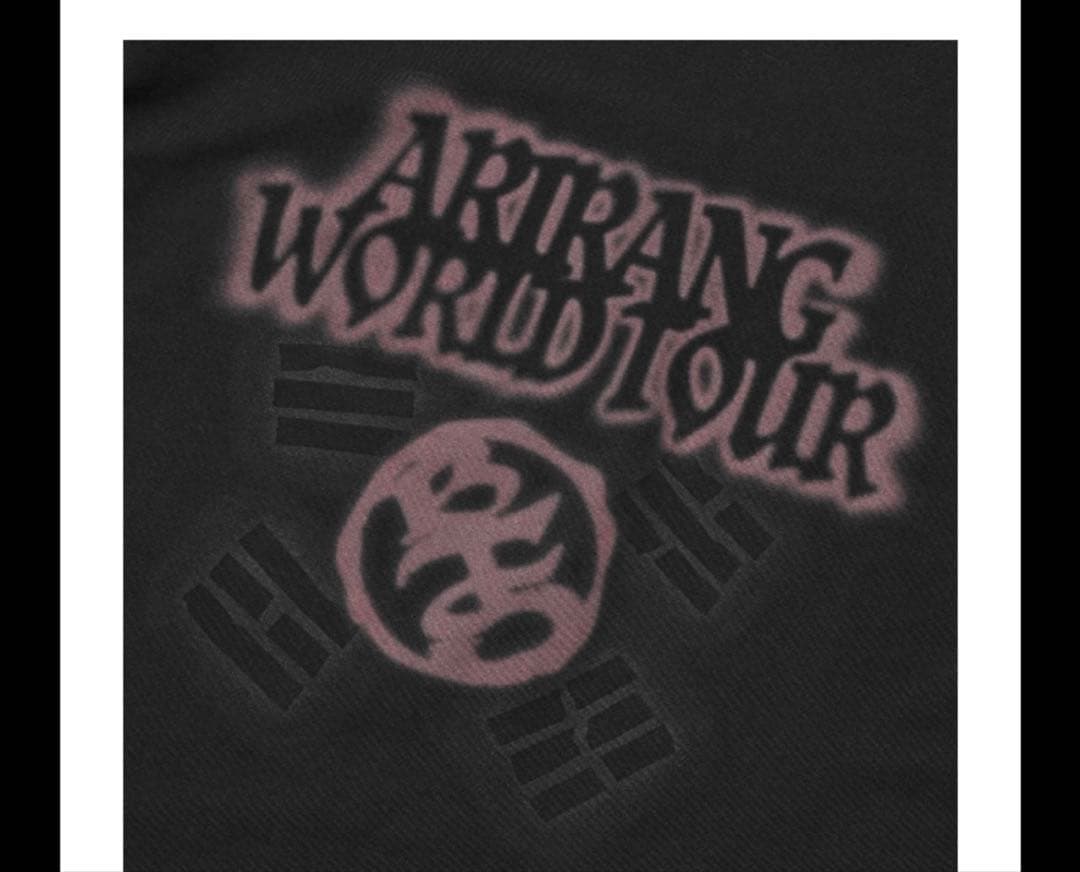 アイドル BTS ARIRANG S/S Tour T-Shirt BLACK L
