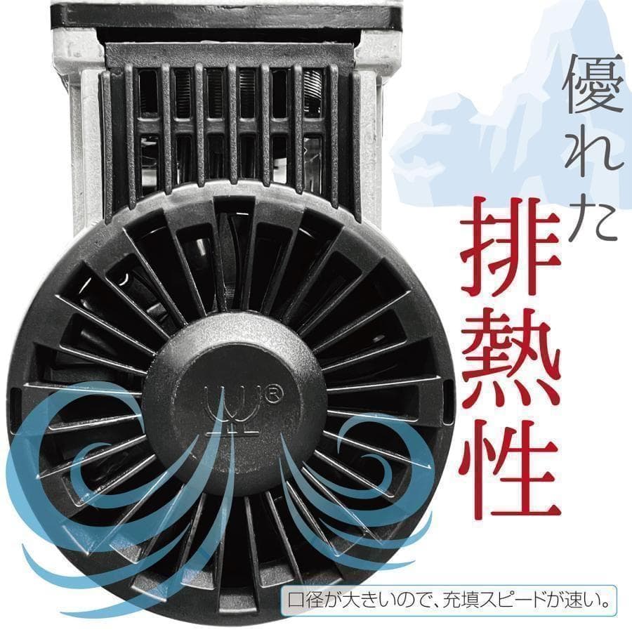 コンプレッサー 100v 静音 小型 オイルレス 22L 2224