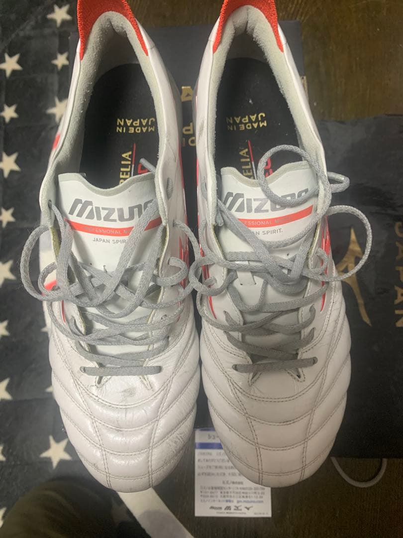 Mizuno Morelia NEO 4 japan 27.0cm 白/赤
