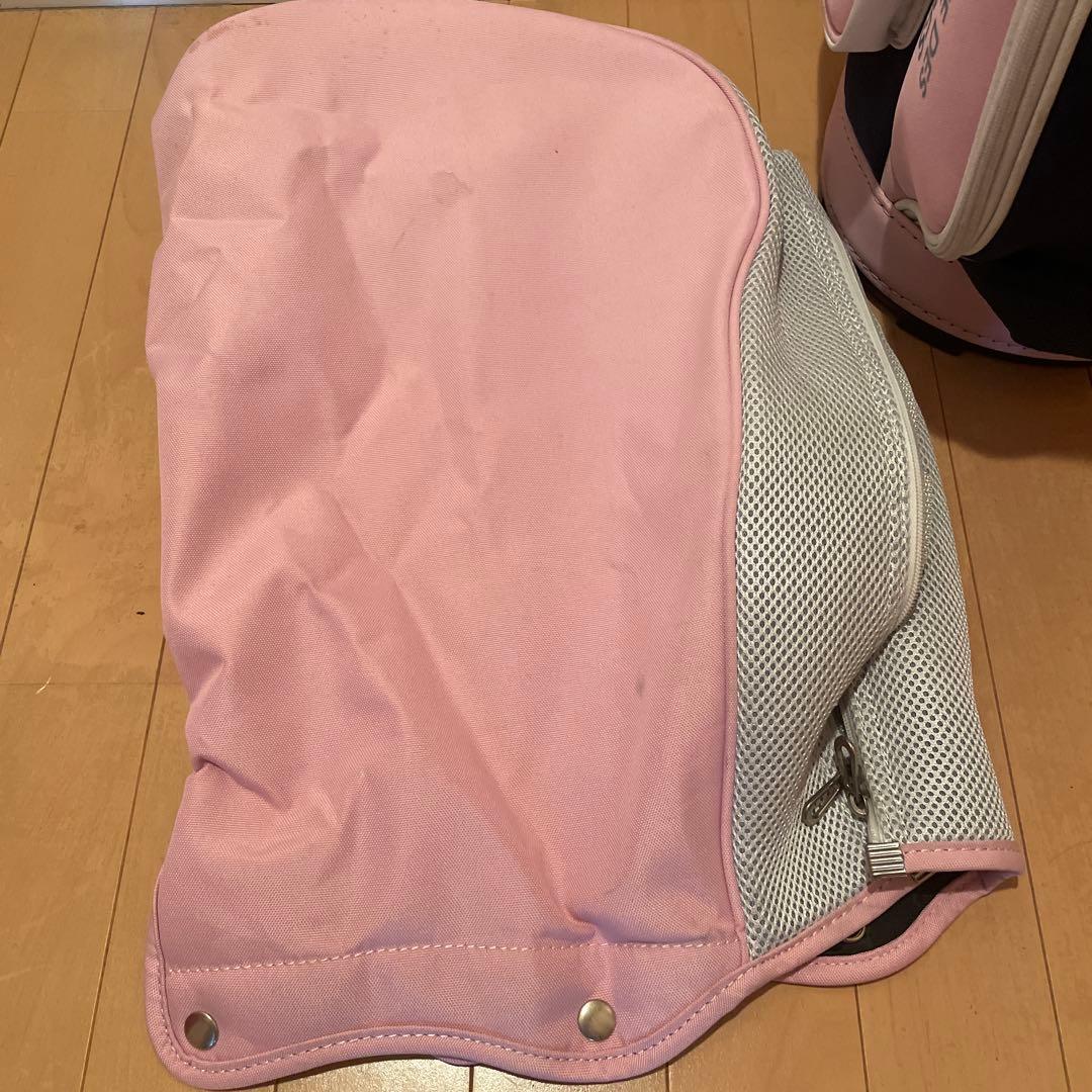 LE COO SPORTIF キャディバッグ ピンク レディース