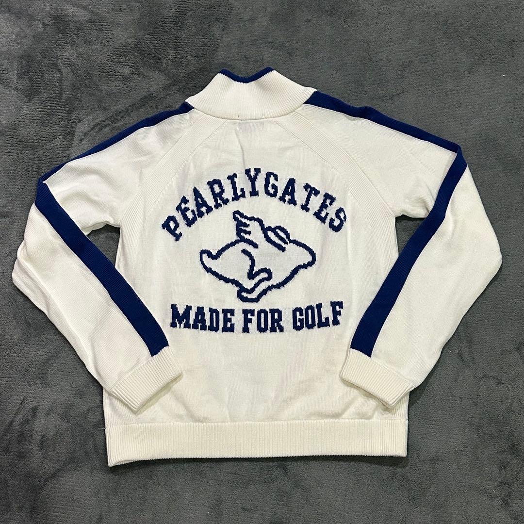 【即日発送】PEARLYGATESパーリーゲイツニットセーターハーフジップ