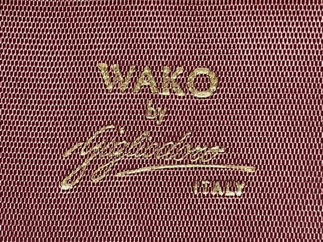 【新品未使用】WAKO 銀座和光 イタリア製　本革写真立て