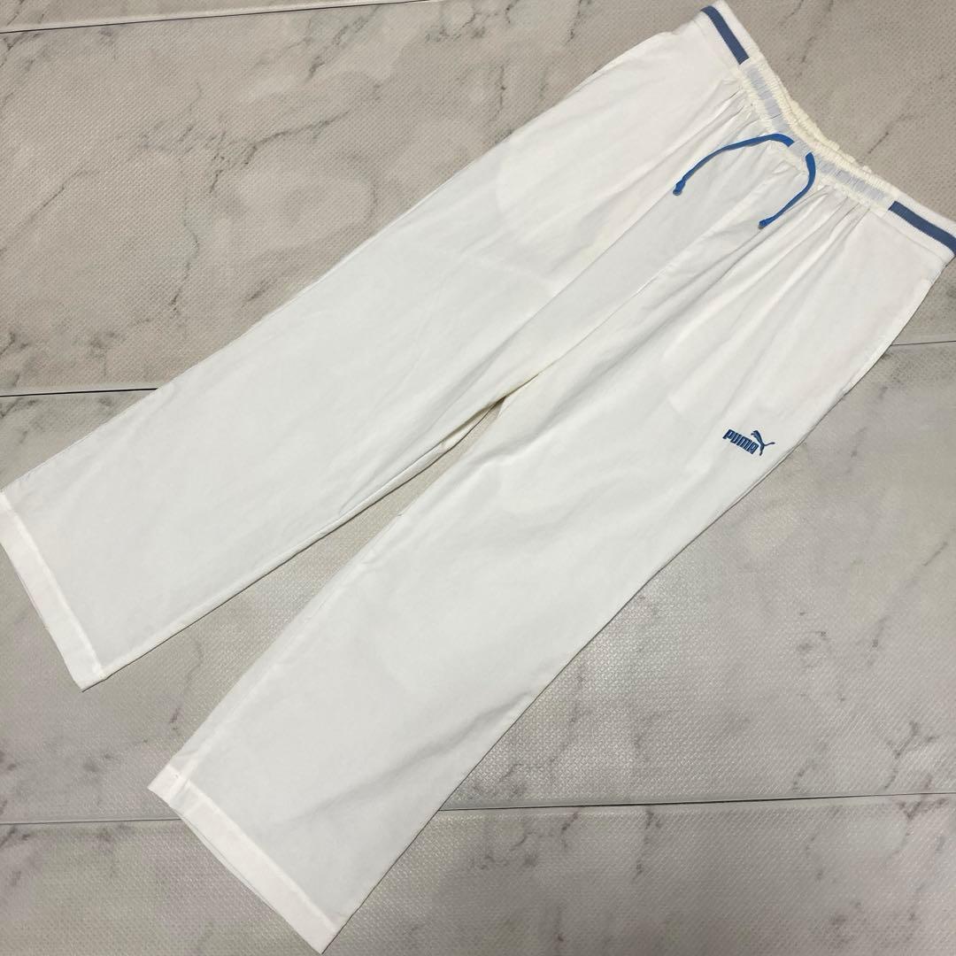 【美品】PUMAヒットユニオン トラックジャケットジャージ上下 L 白 90s