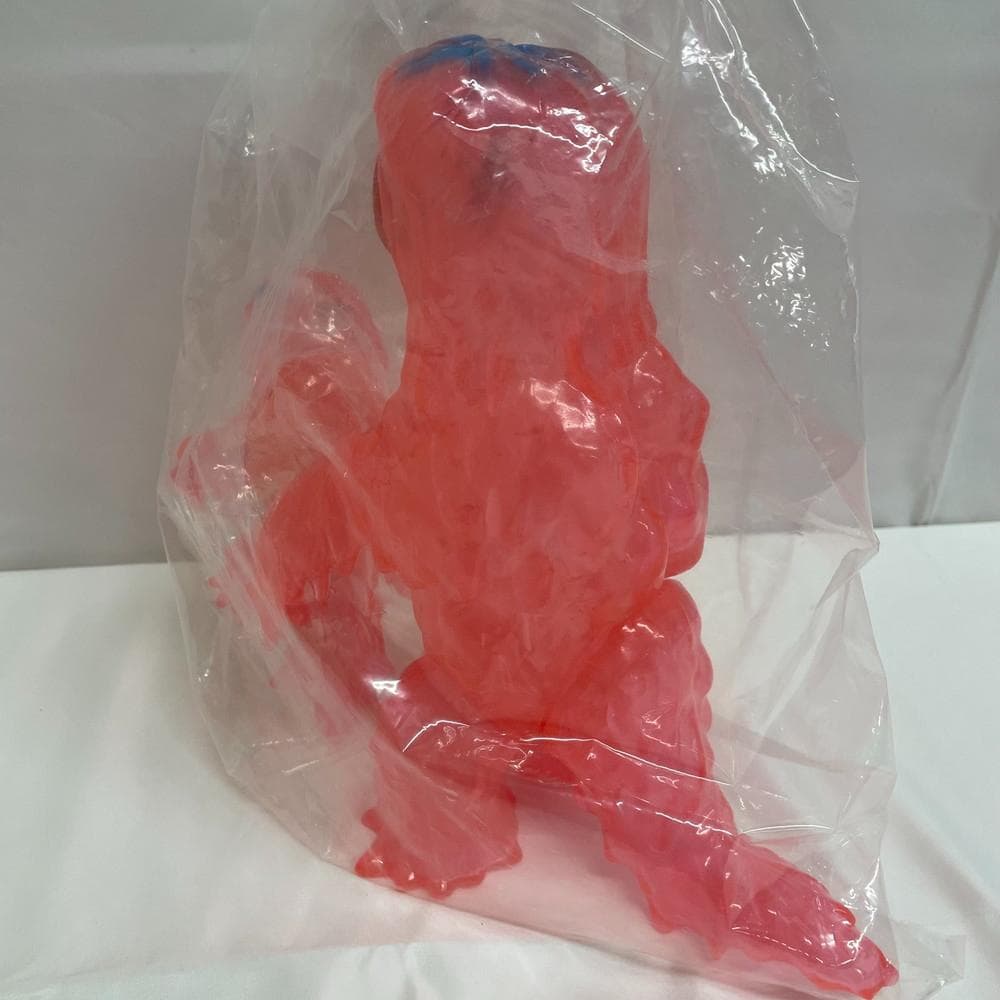 ◆マルサン 世紀の大怪獣 ヘドラ 特殊成型版 水棲期 クリアピンク 01026