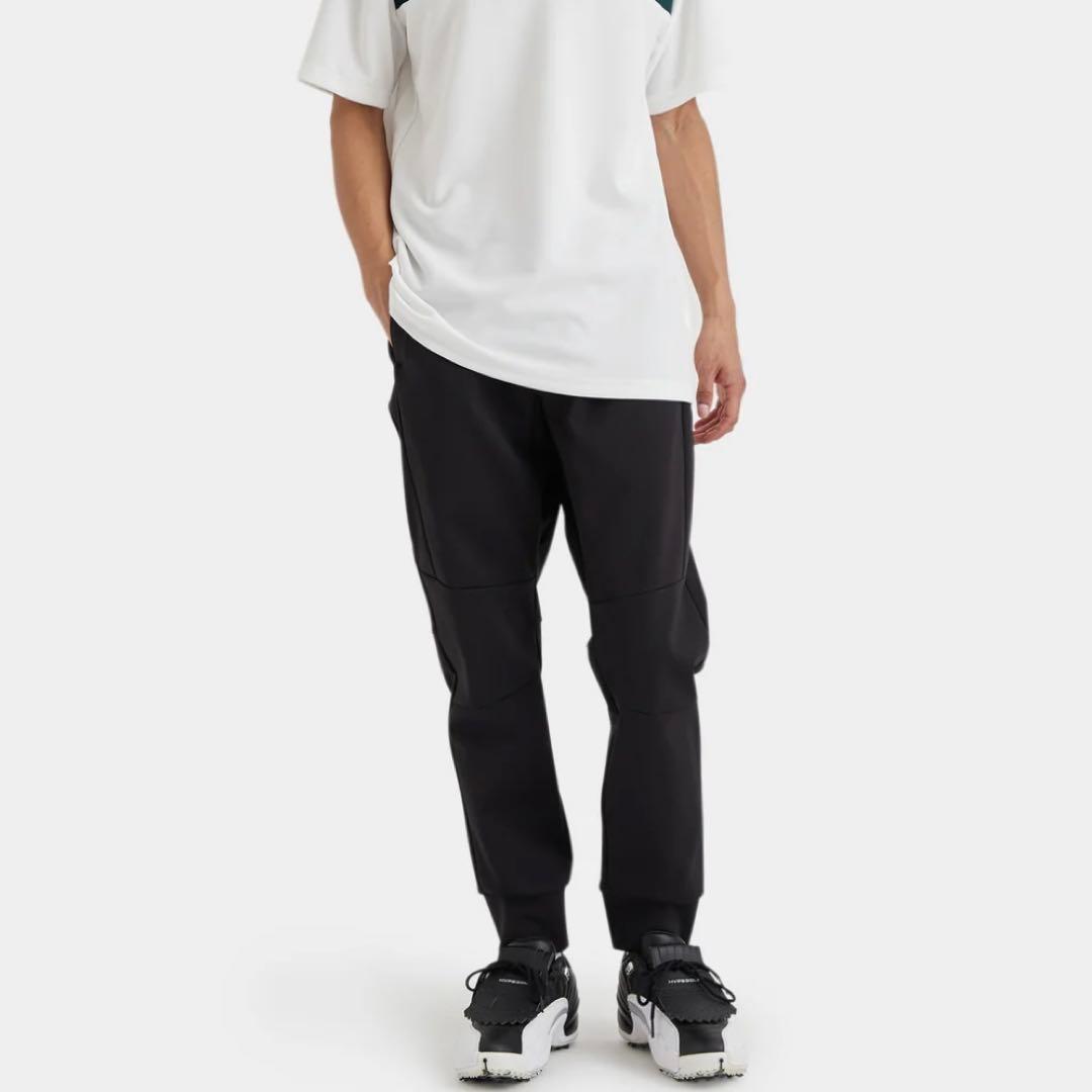 新品✩﻿ hype golf メンズSサイズ　ブラックパンツ