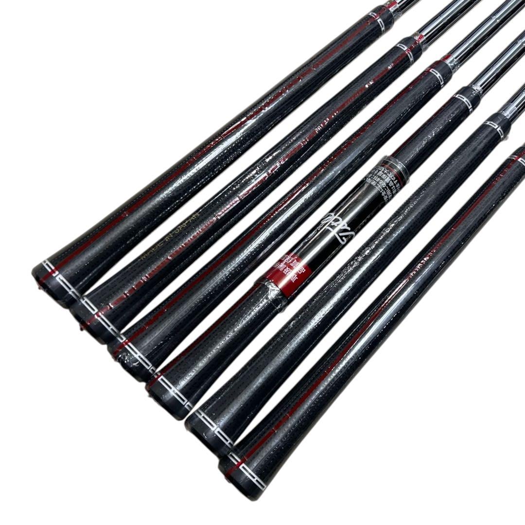 未使用 NSPRO 105T スチールシャフト 6本 S グリップ付 日本製