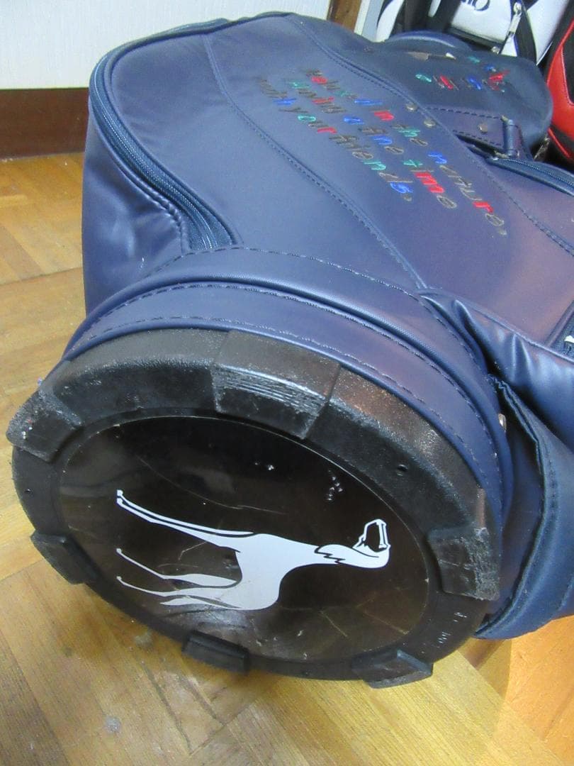 ★☆★アダバット★adabat★キャディ-バック★紺★☆★